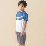 【速乾】配色フラップ水陸両用ハーフパンツ(95~150cm) | BeBe Petits Pois Vert | 詳細画像3 