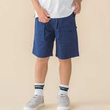 チノストレッチアウトポケットミリタリーハーフパンツ(95~160cm) | BeBe Petits Pois Vert | 詳細画像1 