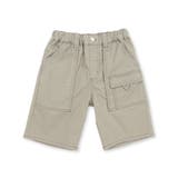 チノストレッチアウトポケットミリタリーハーフパンツ(95~160cm) | BeBe Petits Pois Vert | 詳細画像9 