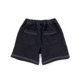 【店舗限定】裾ステッチリボンデニムショートパンツ(95~160cm) | BeBe Petits Pois Vert | 詳細画像7 