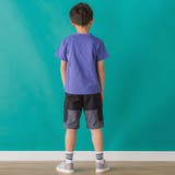 【店舗限定】バイカラーカーゴポケットハーフパンツ(95~150cm) | BeBe Petits Pois Vert | 詳細画像4 