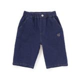 【店舗限定】ワンポイント刺しゅうデニムハーフパンツ(95~150cm) | BeBe Petits Pois Vert | 詳細画像11 