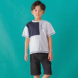 【店舗限定】ワンポイント刺しゅうデニムハーフパンツ(95~150cm) | BeBe Petits Pois Vert | 詳細画像3 