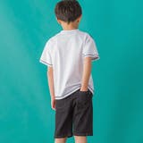 【店舗限定】ワンポイント刺しゅうデニムハーフパンツ(95~150cm) | BeBe Petits Pois Vert | 詳細画像4 