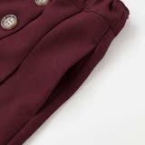 【店舗限定】フロントボタンプリーツキュロットパンツ(95~150cm) | BeBe Petits Pois Vert | 詳細画像13