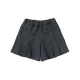 【店舗限定】フロントボタンプリーツキュロットパンツ(95~150cm) | BeBe Petits Pois Vert | 詳細画像17