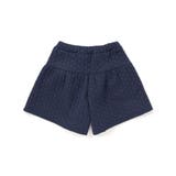 【店舗限定】【お揃い】キルトジャガード切り替えキュロットパンツ(95~160cm… | BeBe Petits Pois Vert | 詳細画像9 
