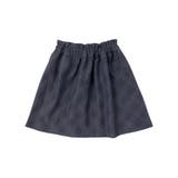 【店舗限定】【お揃い】チェックジャガード切り替えスカート(100~150cm) | BeBe Petits Pois Vert | 詳細画像10 