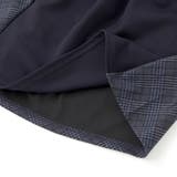 【店舗限定】【お揃い】チェックジャガード切り替えスカート(100~150cm) | BeBe Petits Pois Vert | 詳細画像13 