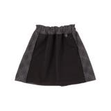 【店舗限定】【お揃い】チェックジャガード切り替えスカート(100~150cm) | BeBe Petits Pois Vert | 詳細画像7 