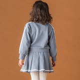 【店舗限定】【お揃い】レーステープポイントタックスカート(100~150cm) | BeBe Petits Pois Vert | 詳細画像5 