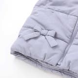 【店舗限定】リボンフリルタフタ中綿ベスト(95~150cm) | BeBe Petits Pois Vert | 詳細画像14