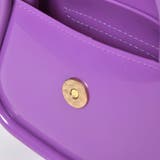 【店舗限定】チェーン付きビニールミニバッグ | BeBe Petits Pois Vert | 詳細画像6