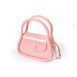 ピンク | 【店舗限定】チェーン付きビニールミニバッグ | BeBe Petits Pois Vert