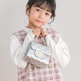 【店舗限定】パールリボンチャーム付きチェーンBAG | BeBe Petits Pois Vert | 詳細画像4 