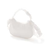 【店舗限定】【お揃い】花綿フリルレースバッグ | BeBe Petits Pois Vert | 詳細画像2 