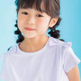 【店舗限定】肩リボンTシャツ(95~150cm) | BeBe Petits Pois Vert | 詳細画像4