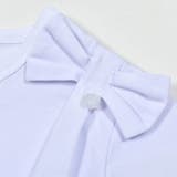 【店舗限定】肩リボンTシャツ(95~150cm) | BeBe Petits Pois Vert | 詳細画像9