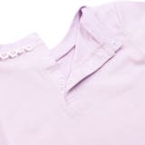 天竺レースポイントロングTシャツ(95~150cm) | BeBe Petits Pois Vert | 詳細画像10 