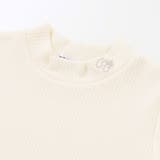 【店舗限定】プチハイネックリブトップス(95~160cm) | BeBe Petits Pois Vert | 詳細画像10