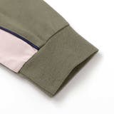 【店舗限定】フロッキープリント切り替え天竺長袖Tシャツ(95~150cm) | BeBe Petits Pois Vert | 詳細画像14