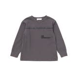 【店舗限定】ロゴテープライン天竺長袖Tシャツ(95~160cm) | BeBe Petits Pois Vert | 詳細画像14