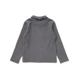 【店舗限定】起毛リブハイネック折り返しトップス(95~160cm) | BeBe Petits Pois Vert | 詳細画像10 