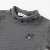 【店舗限定】起毛リブハイネック折り返しトップス(95~160cm) | BeBe Petits Pois Vert | 詳細画像11 