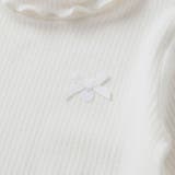【店舗限定】起毛リブハイネック折り返しトップス(95~160cm) | BeBe Petits Pois Vert | 詳細画像16 