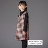 【店舗限定】起毛リブハイネック折り返しトップス(95~160cm) | BeBe Petits Pois Vert | 詳細画像2 