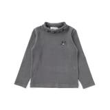 【店舗限定】起毛リブハイネック折り返しトップス(95~160cm) | BeBe Petits Pois Vert | 詳細画像9 