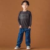 【店舗限定】天竺ポツポツプリント長袖Tシャツ(95~150cm) | BeBe Petits Pois Vert | 詳細画像5 