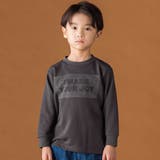 ブラック系 | 【店舗限定】天竺ポツポツプリント長袖Tシャツ(95~150cm) | BeBe Petits Pois Vert