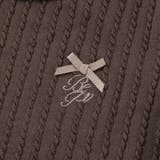 【店舗限定】メロウフリル立体リブ長袖Tシャツ(95~150cm) | BeBe Petits Pois Vert | 詳細画像9 