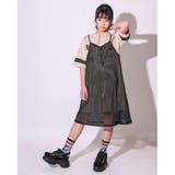 チュールキャミワンピース + Tシャツワンピース | ZIDDY | 詳細画像6