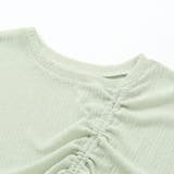 肩あきTシャツ&シャーリングトップセット | ZIDDY | 詳細画像19