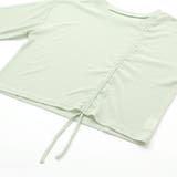 肩あきTシャツ&シャーリングトップセット | ZIDDY | 詳細画像21