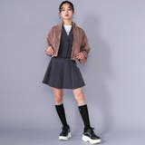 【 ニコ☆プチ 掲載 】ジレ＆ベーシックTシャツセット(130~160cm) | ZIDDY | 詳細画像6 