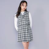 【 ニコ☆プチ 掲載 】ジレ＆ベーシックTシャツセット(130~160cm) | ZIDDY | 詳細画像7 
