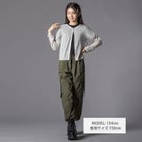 シアーカーディガン＆半袖ロゴTシャツ(130~160cm) | ZIDDY | 詳細画像3 