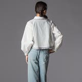 ダブル襟長袖シャツブラウス&タンクトップセット(130~160cm) | ZIDDY | 詳細画像7 