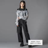 オフショルダー2WAY長袖シャツ＆半袖Tシャツセット(130~160cm) | ZIDDY | 詳細画像2 