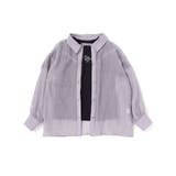 オフショルダー2WAY長袖シャツ＆半袖Tシャツセット(130~160cm) | ZIDDY | 詳細画像9 