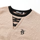 膨れジャガードトレーナー＆ショートパンツセット(130~160cm) | ZIDDY | 詳細画像13 