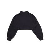 ハーフジップドロップショルダートップス＆短丈半袖Tシャツセット(130~160c… | ZIDDY | 詳細画像8 