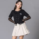 チュールレースアップTシャツセット(130~160cm) | ZIDDY | 詳細画像6 