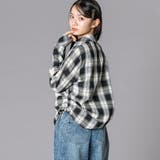 チェックシャツ×リブカーディガンセット(130~160cm) | ZIDDY | 詳細画像5 