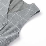 【 ニコ☆プチ 掲載 】グレンチェックジャンパースカート(130~160cm) | ZIDDY | 詳細画像10 