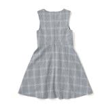 【 ニコ☆プチ 掲載 】グレンチェックジャンパースカート(130~160cm) | ZIDDY | 詳細画像8 