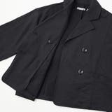 【 ニコ☆プチ 掲載 】トレンチコート風ブルゾン(130~160cm) | ZIDDY | 詳細画像13 